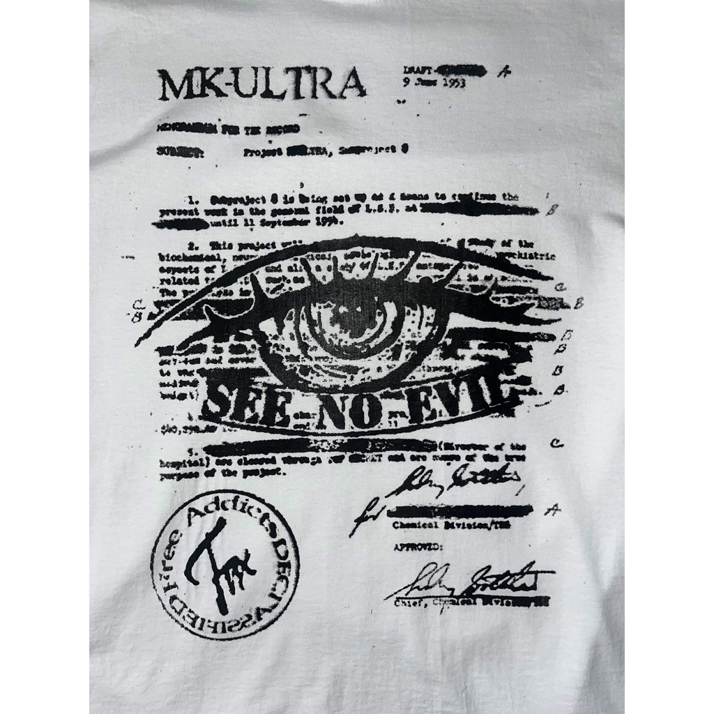 "See No Evil" Tee White