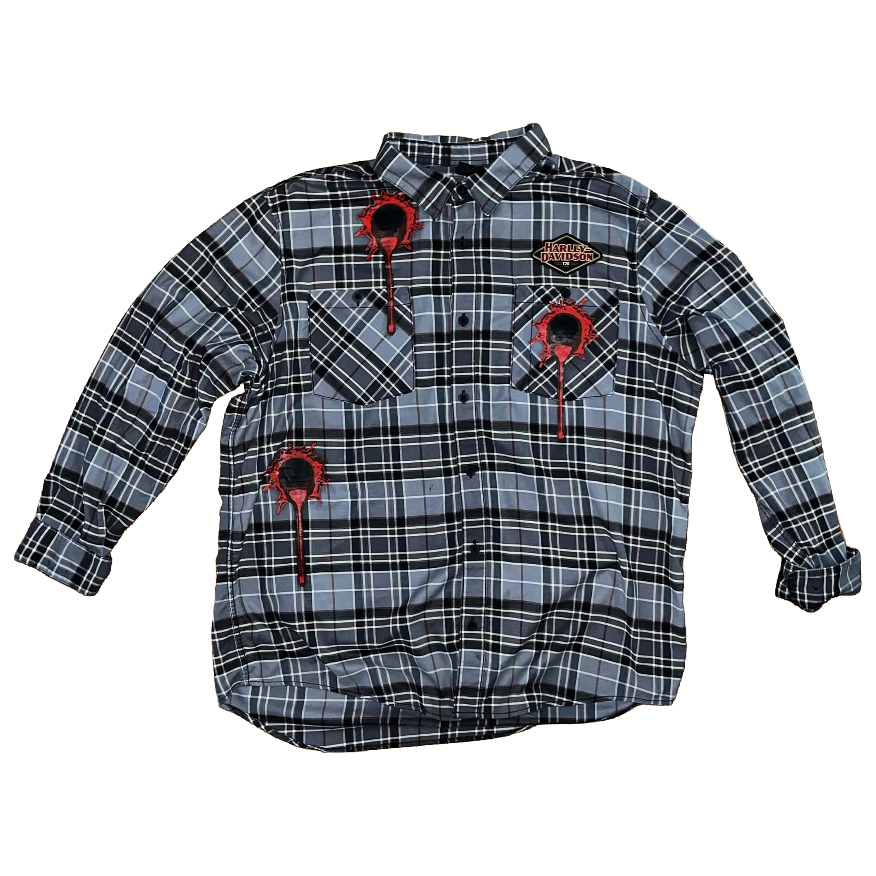 "Holes" HD120 Flannel