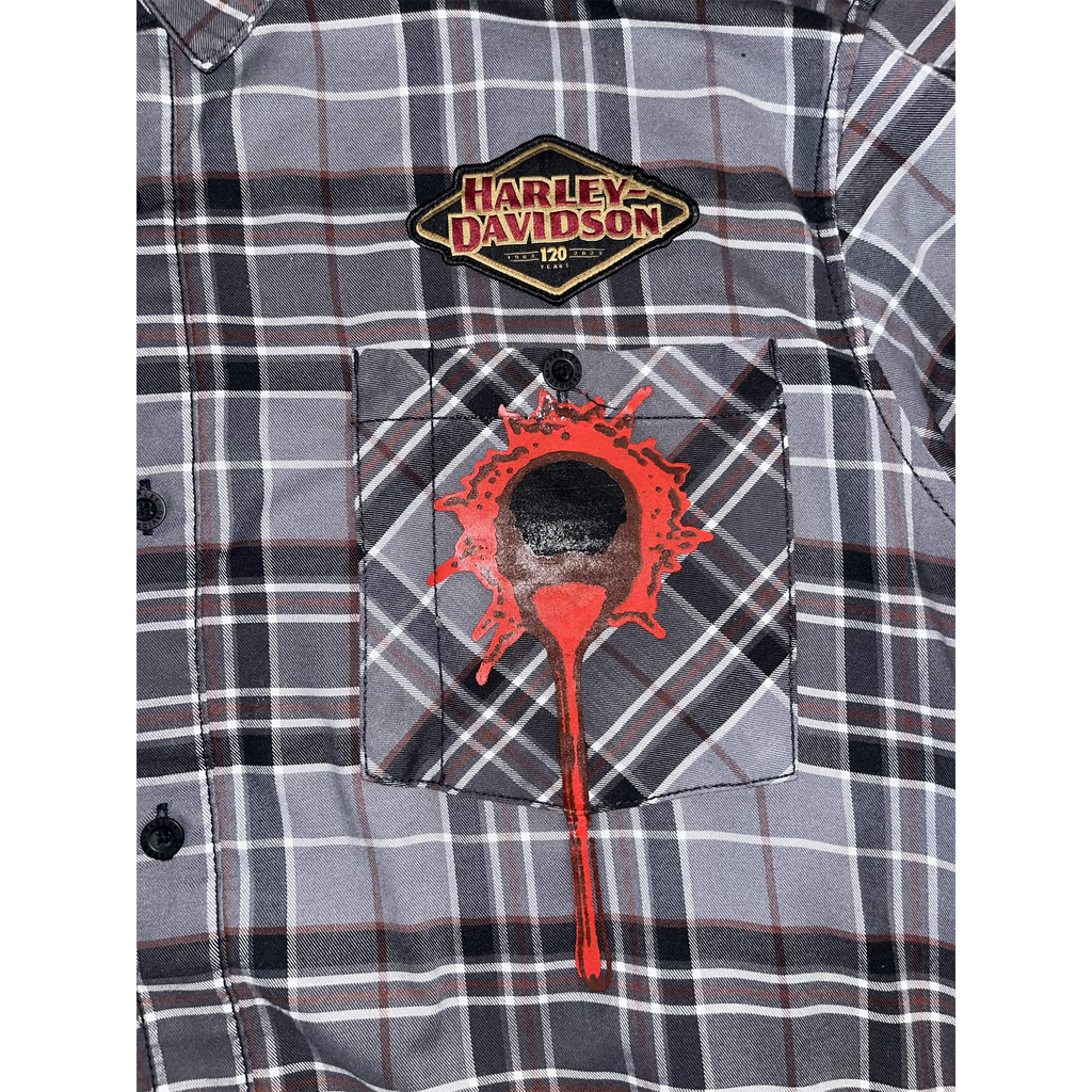 "Holes" HD120 Flannel