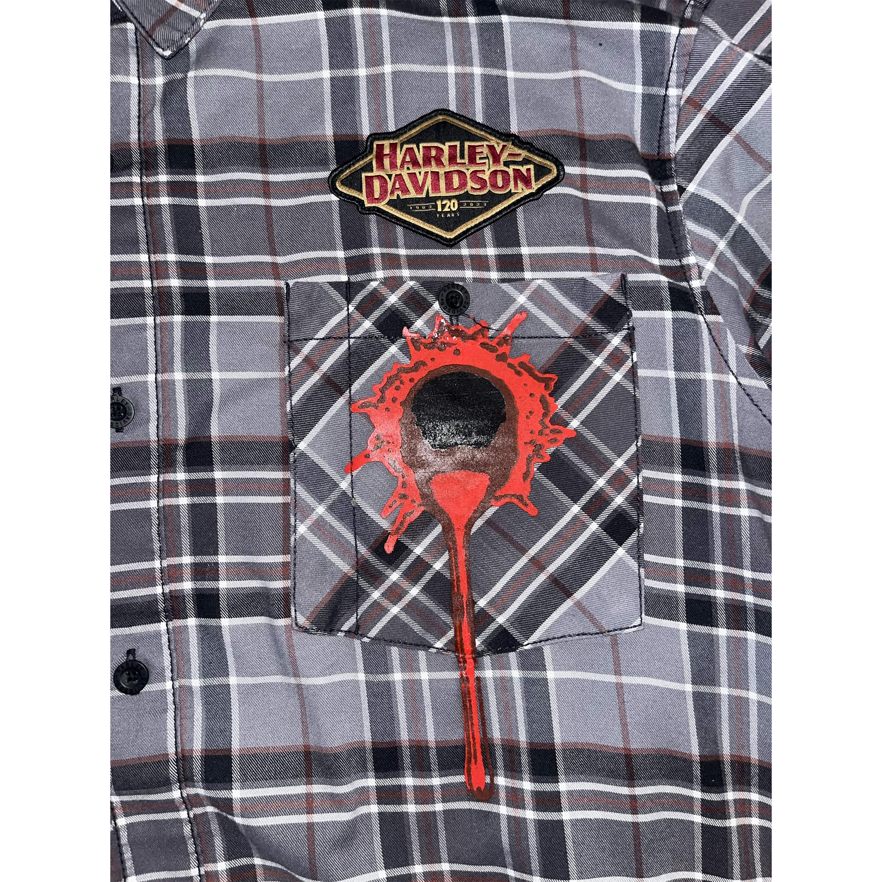"Holes" HD120 Flannel